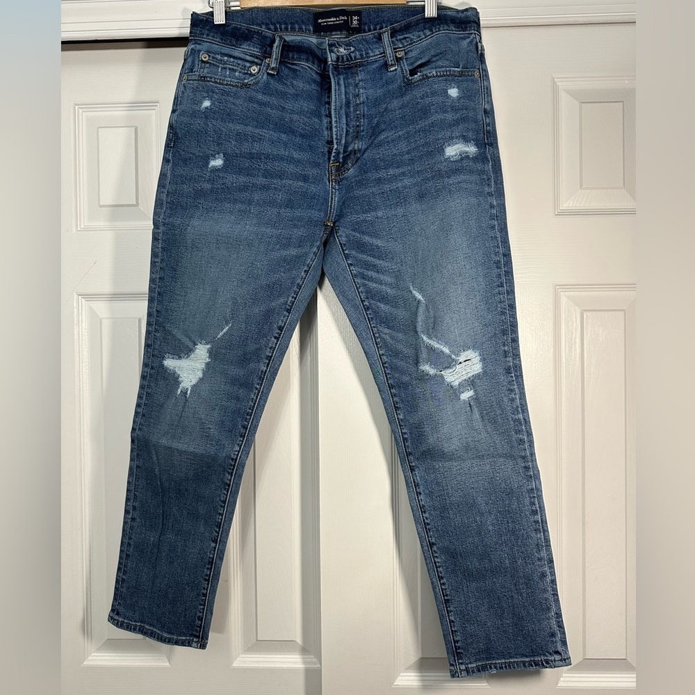 Abercrombie & Fitch Jeans Slim Taper Stretch 34x30